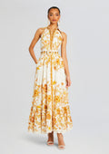 Tora Long Dress by Hemant & Nandita in Off White, product image 1