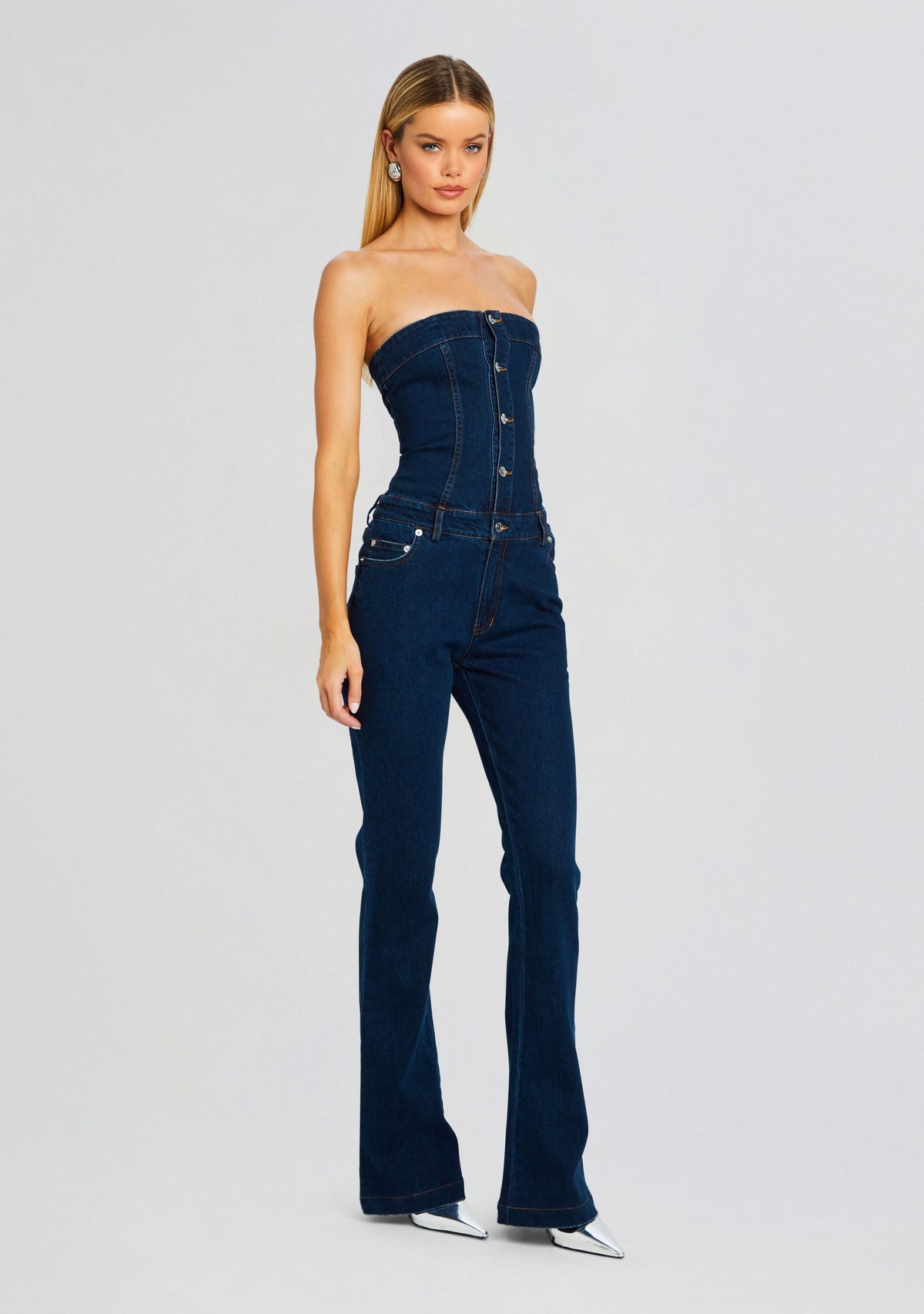 April Jumpsuit by SEROYA in Deep Sea, product image 3