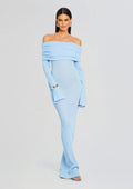 Galleria Maxi Dress by SEROYA in Powder Blue, product image 1
