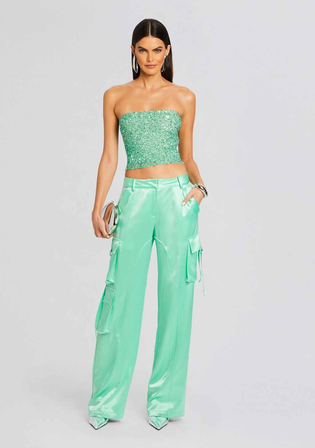 André Cargo Pant by retrofête in Pistachio, product image 2
