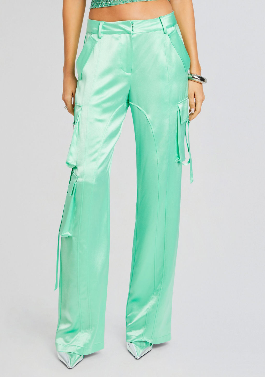 André Cargo Pant by retrofête in Pistachio, product image 1