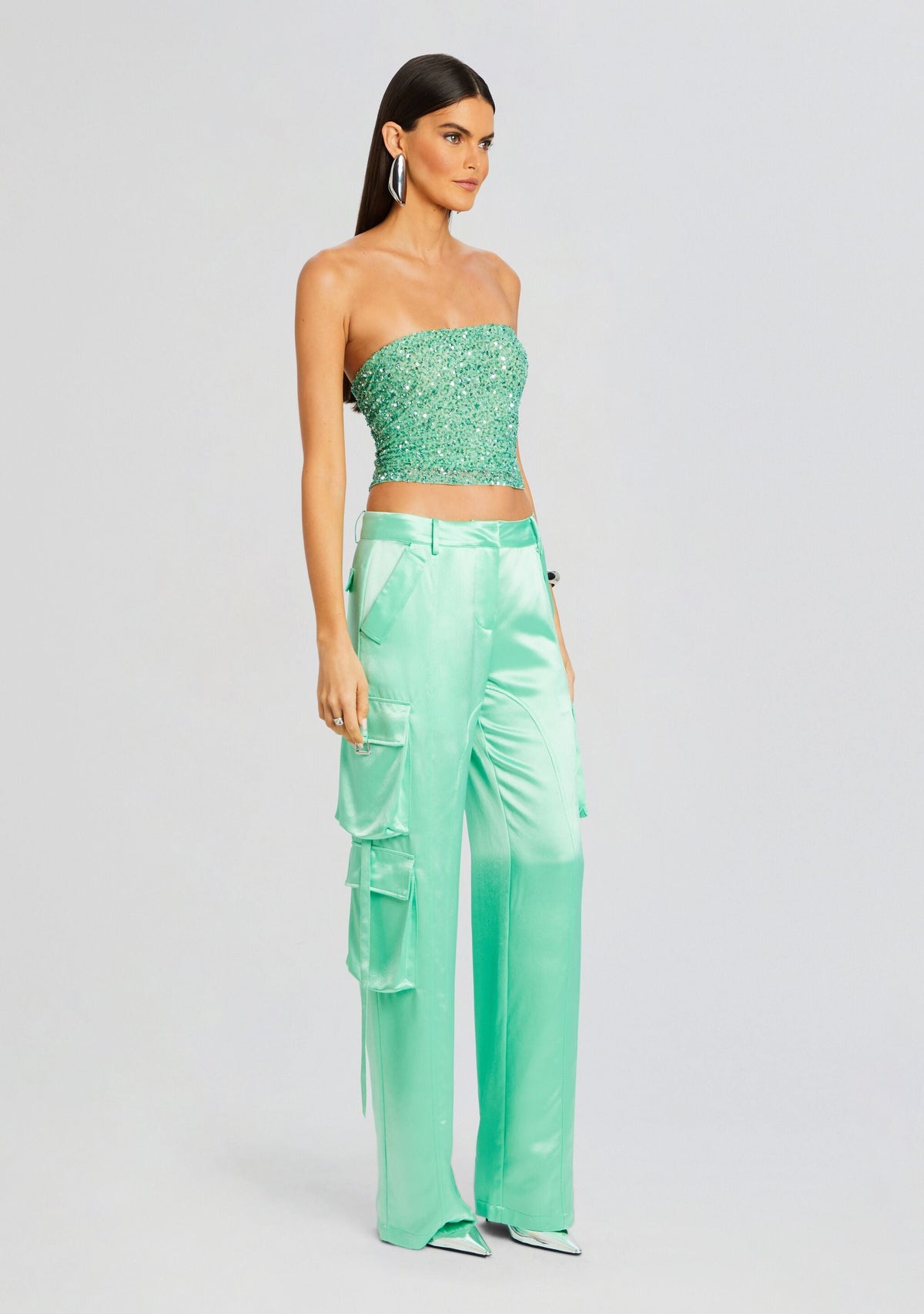 André Cargo Pant by retrofête in Pistachio, product image 3