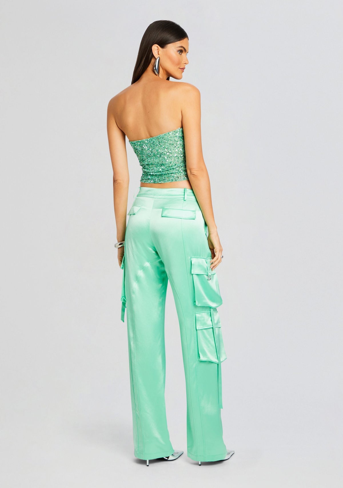 André Cargo Pant by retrofête in Pistachio, product image 4