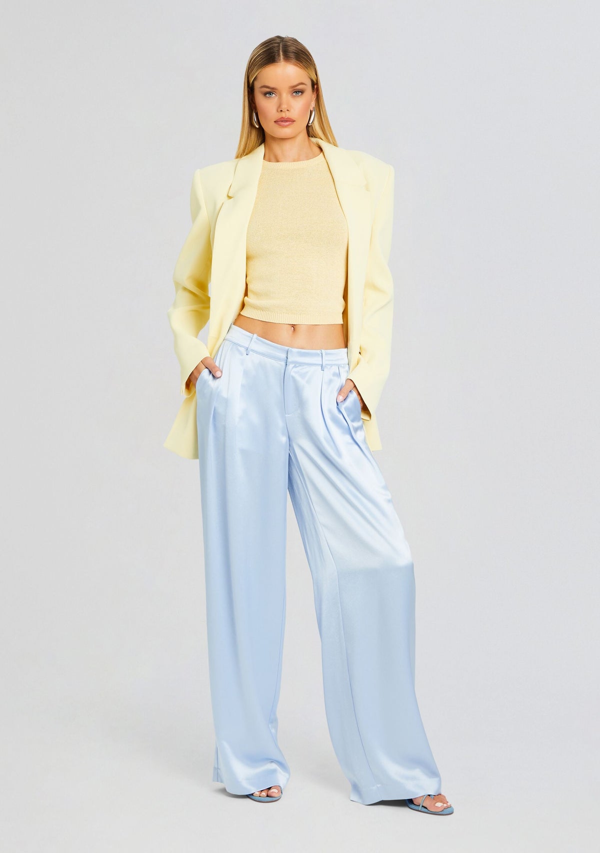 Harriet Pant by SEROYA in Ice Blue, product image 5