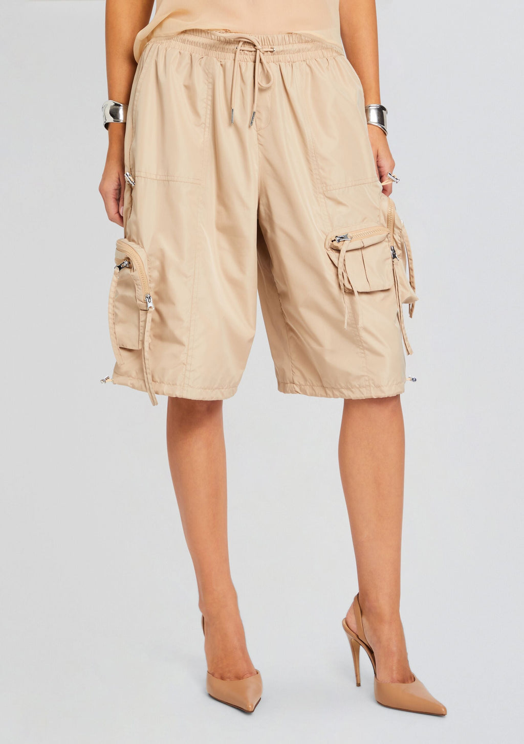 Alba Cargo Short by SEROYA in oxford, product image 1