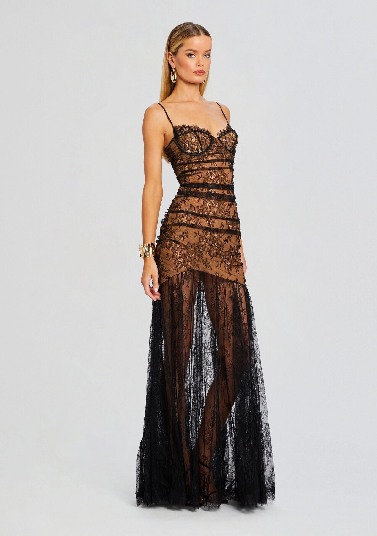 Aliza Dress by retrofête in Black, product image 3