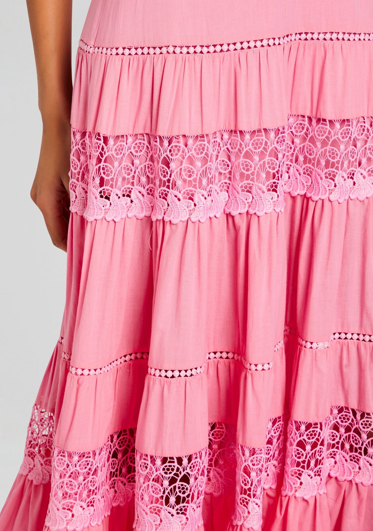 Monnet Long Dress by Charo Ruiz in Rose Quartz, product image 2