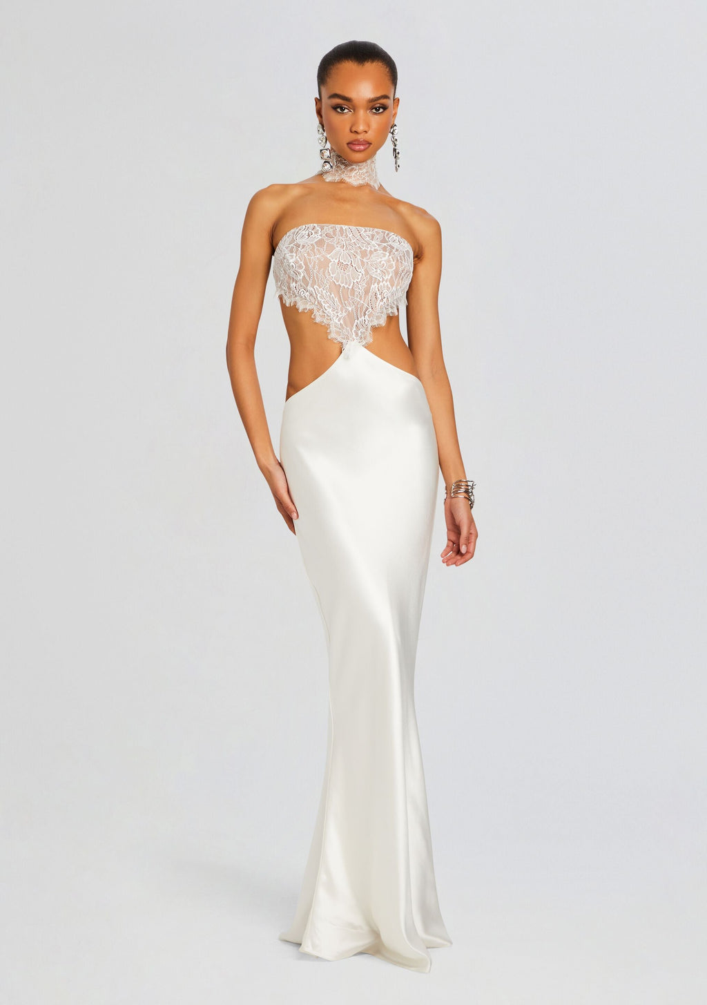Lucie Dress by retrofête in White, product image 1