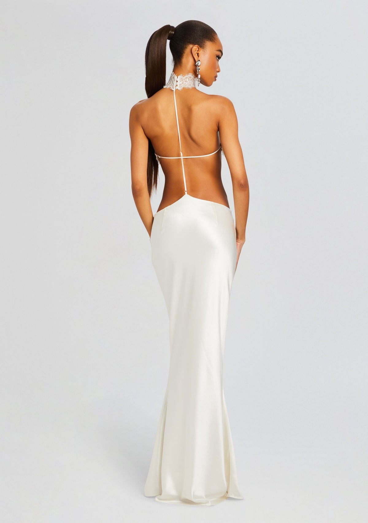 Lucie Dress by retrofête in White, product image 5