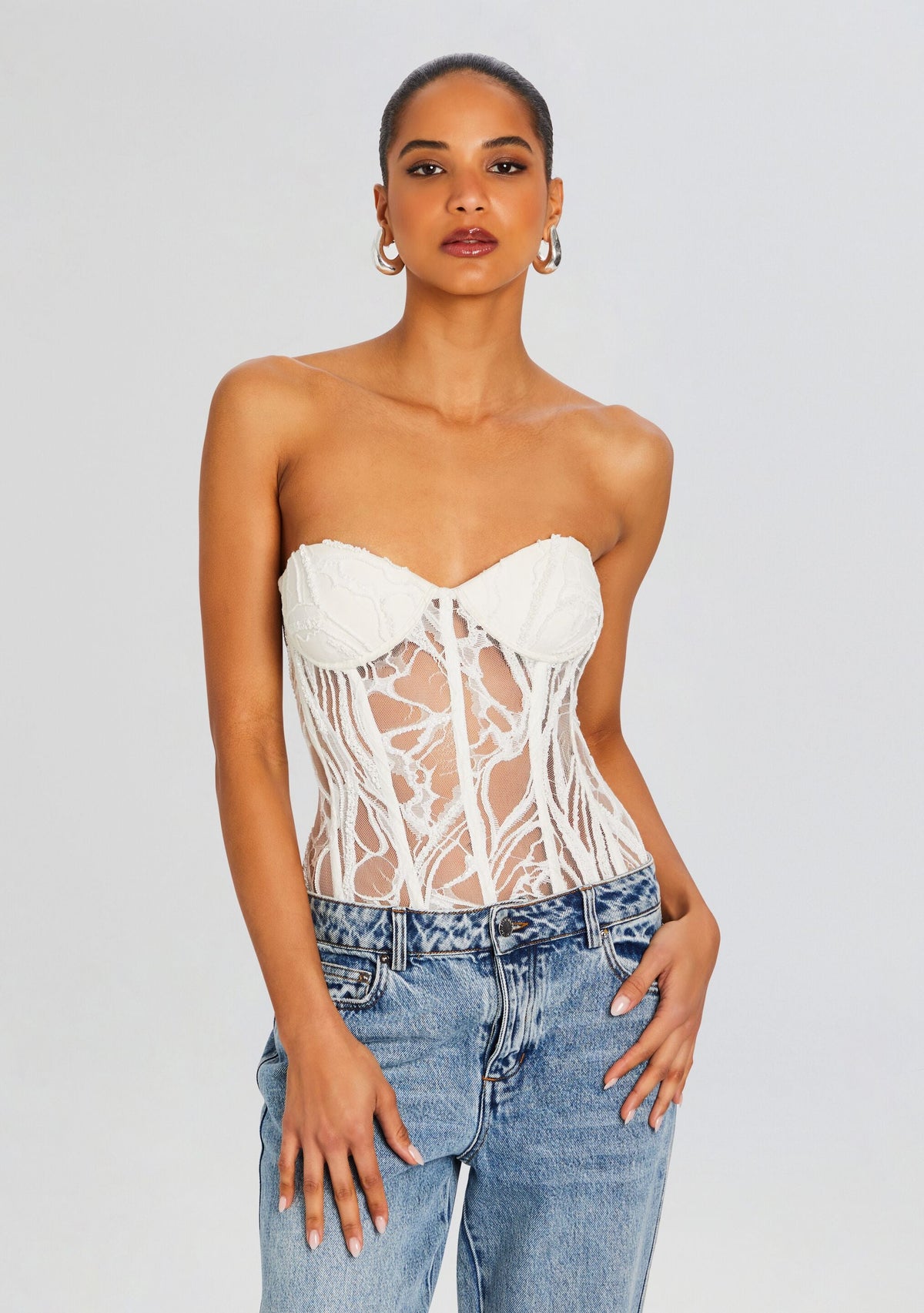 Solene Top by retrofête in White, product image 1