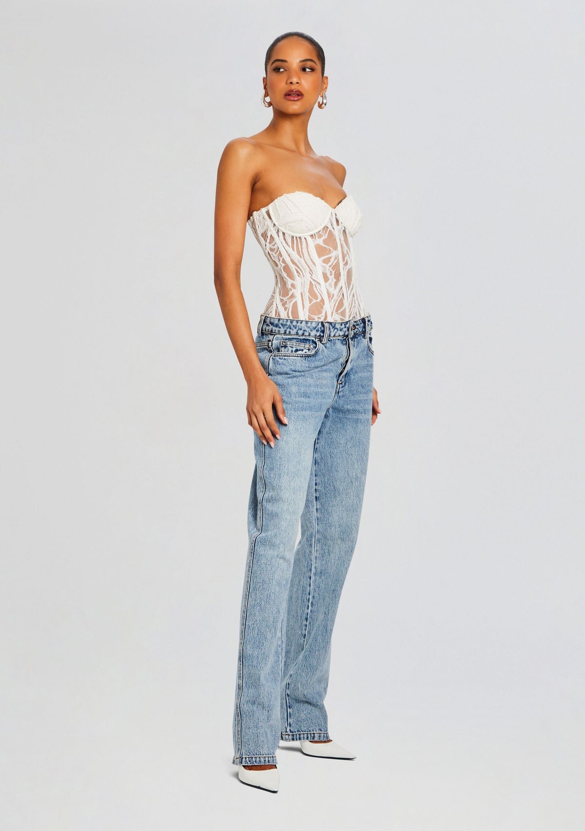 Solene Top by retrofête in White, product image 4