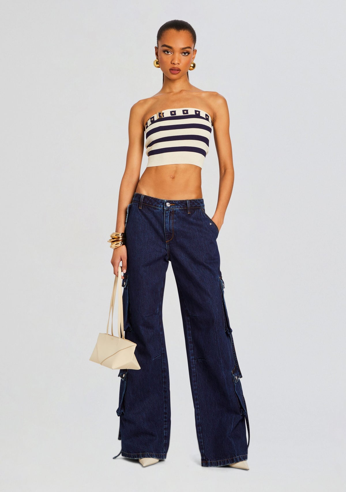 Joss Cargo Jean by SEROYA in Deep Sea, product image 5