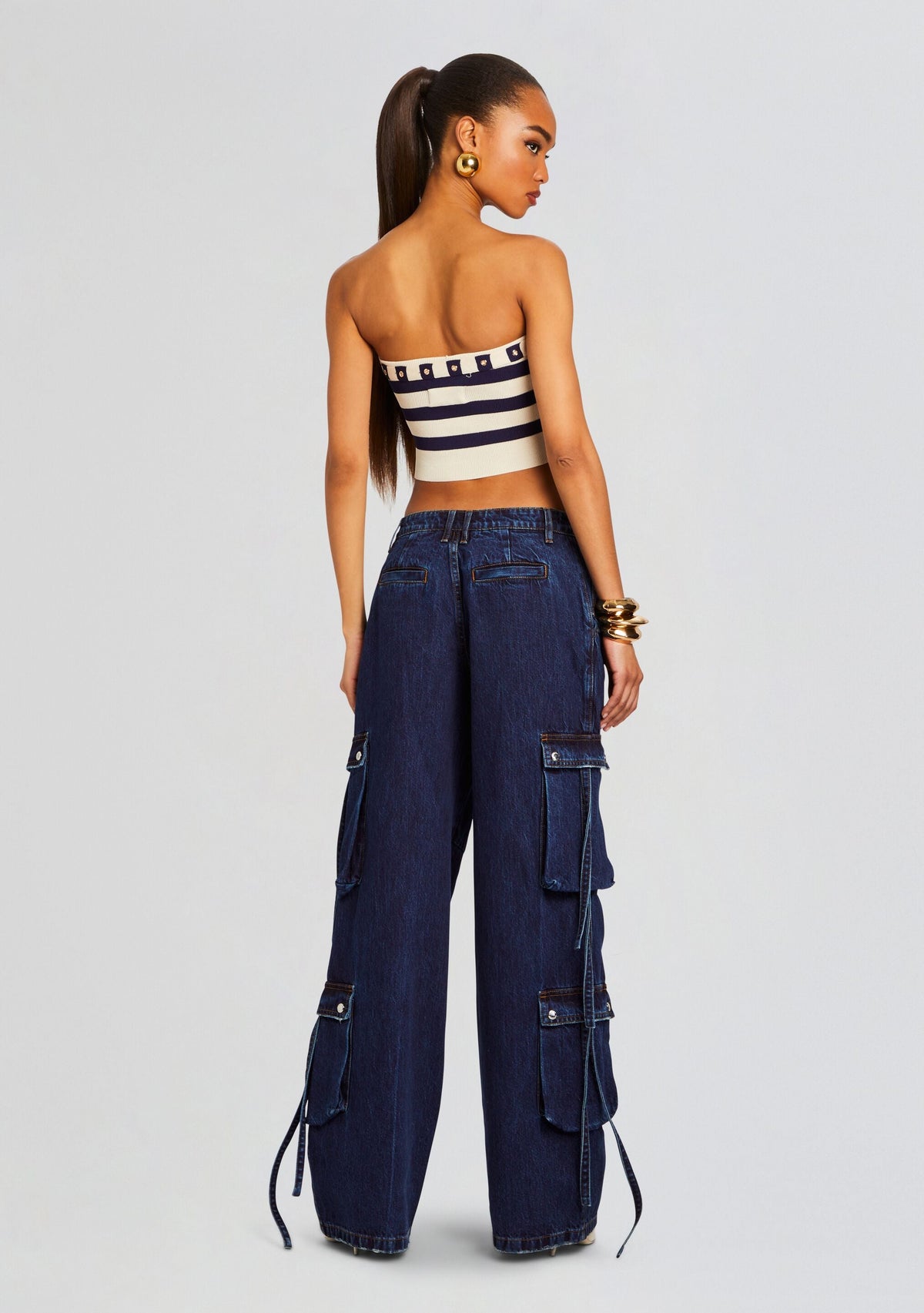 Joss Cargo Jean by SEROYA in Deep Sea, product image 4