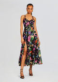 Iraso Long Dress by Charo Ruiz in Black Borbo, product image 1