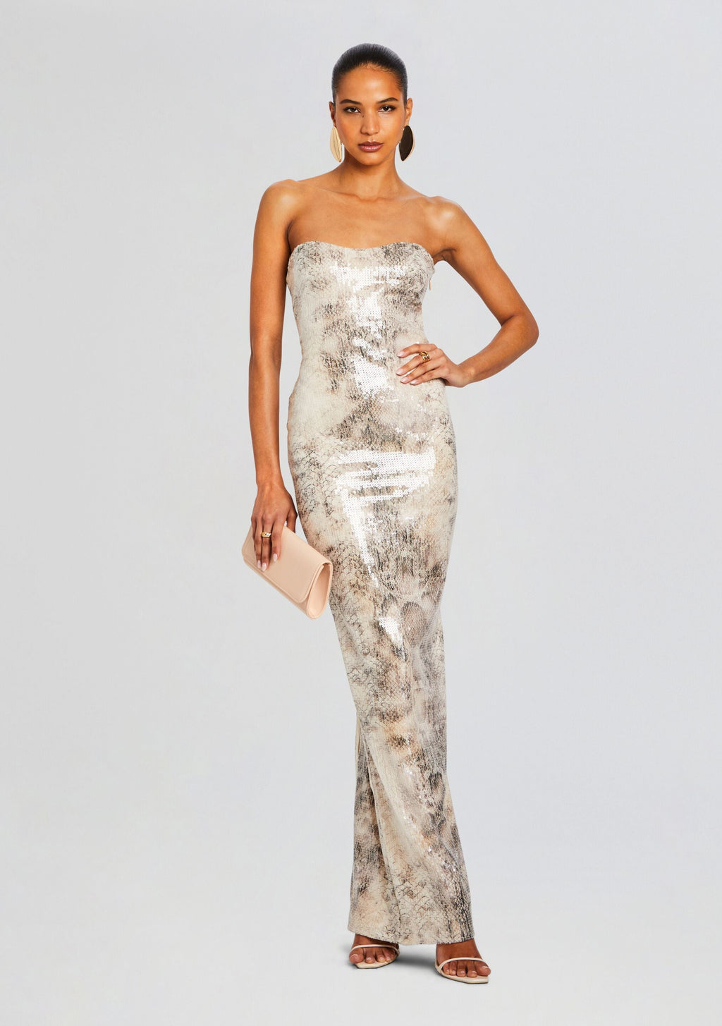 Winslow Sequin Dress by retrofête in Vintage Snake, product image 1