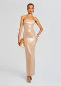 Ember Sequin Dress by retrofête in Latte, product image 1