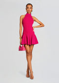 Quinn Knit Dress by retrofête in Metallic Fuchsia, product image 1