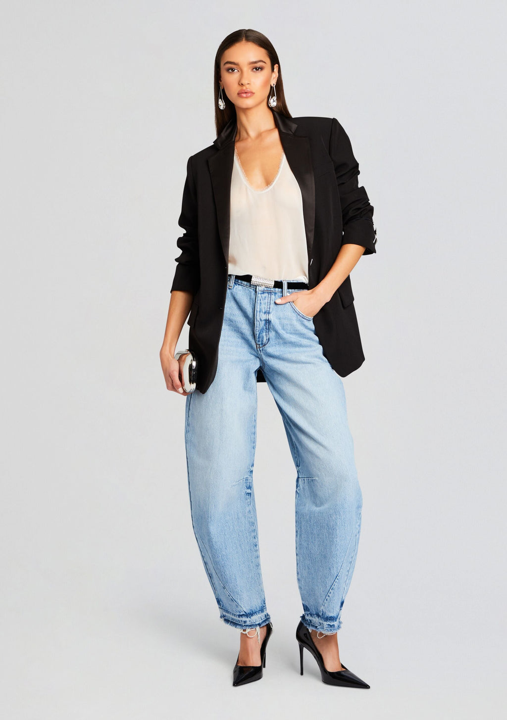 Ashley Barrel Jean by SEROYA in High Tide, product image 2