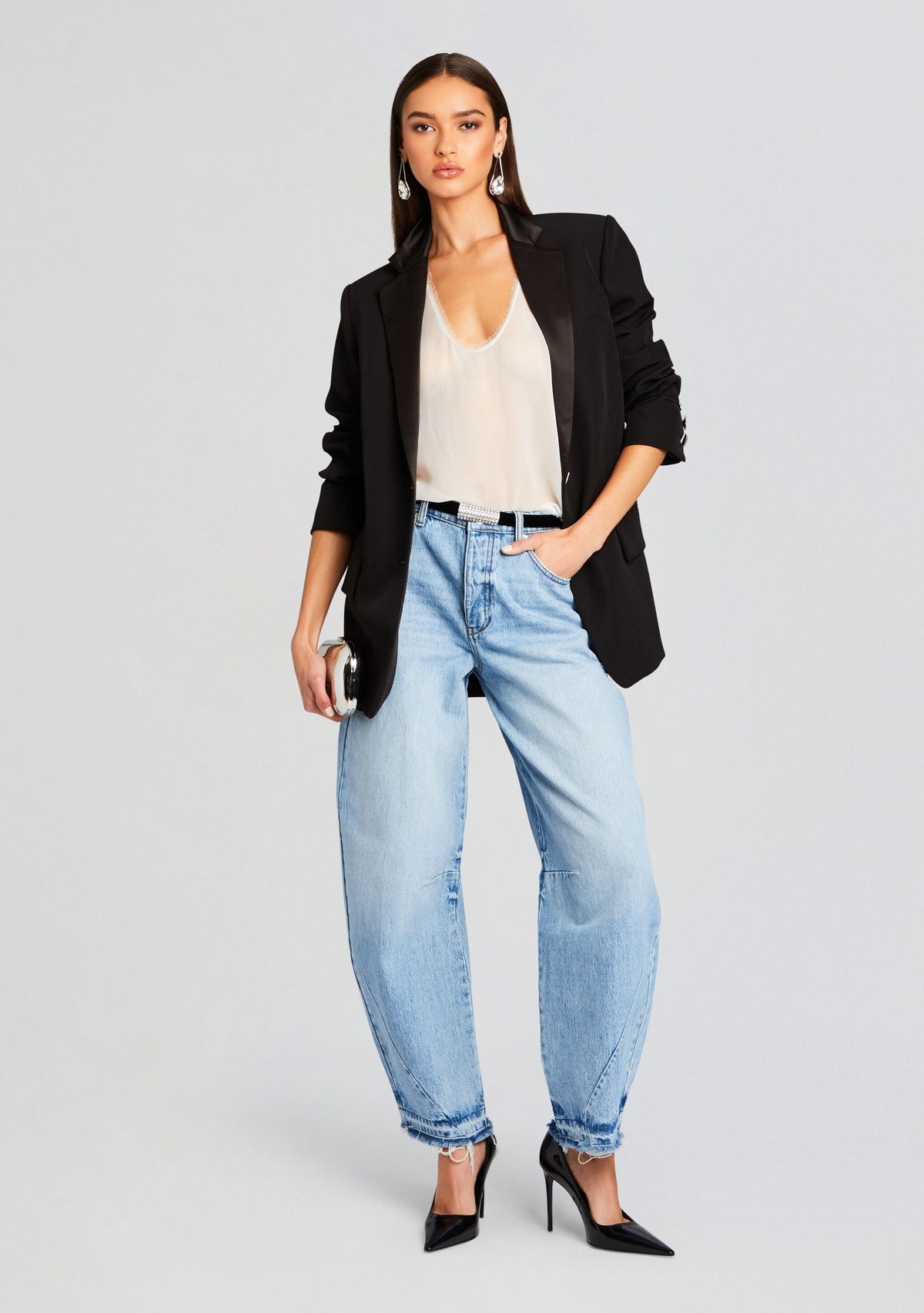 Ashley Barrel Jean by SEROYA in High Tide, product image 2