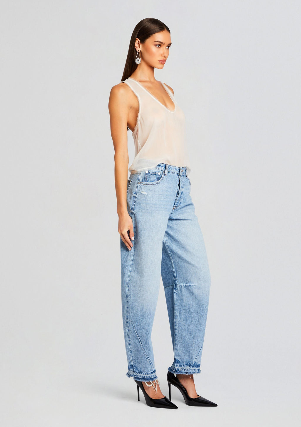 Ashley Barrel Jean by SEROYA in High Tide, product image 3