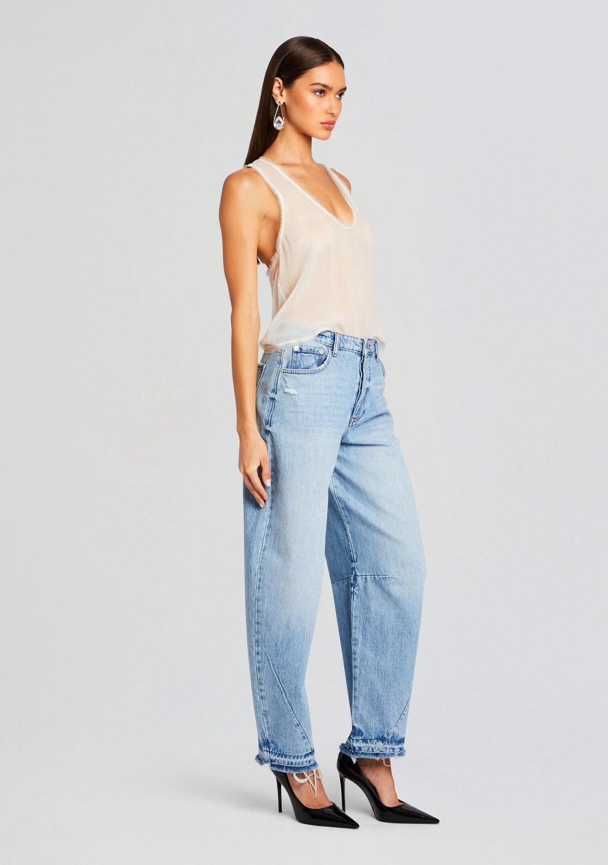 Ashley Barrel Jean by SEROYA in High Tide, product image 3