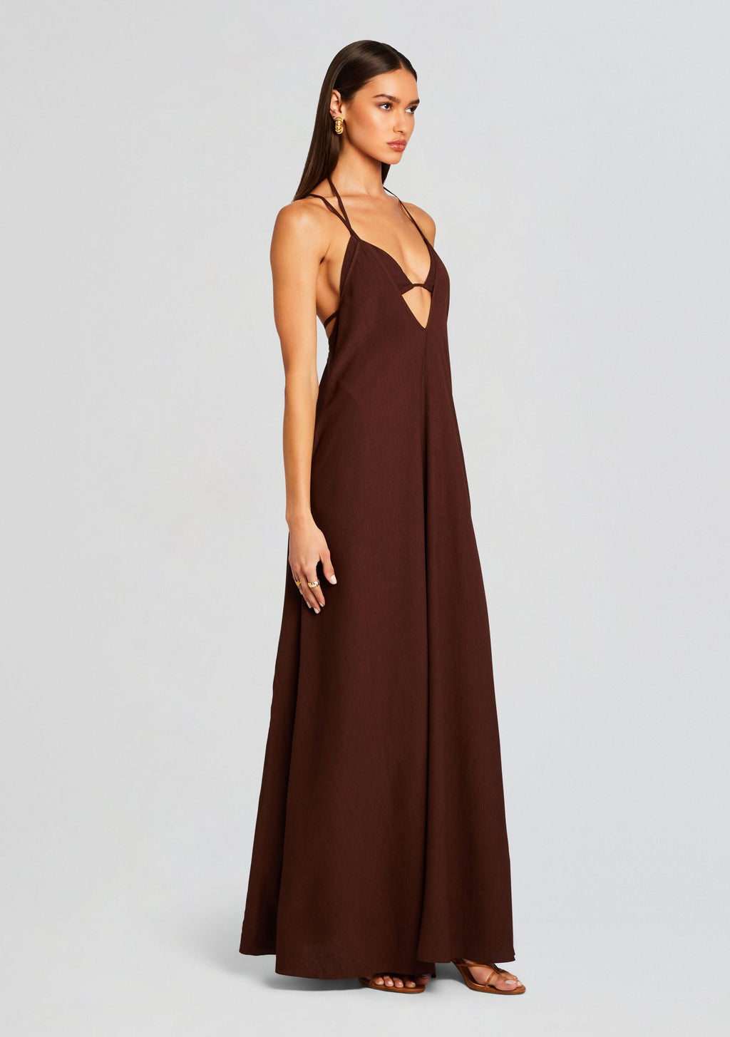 Deesee Vacance Maxi Dress by SEROYA in Coconut, product image 3
