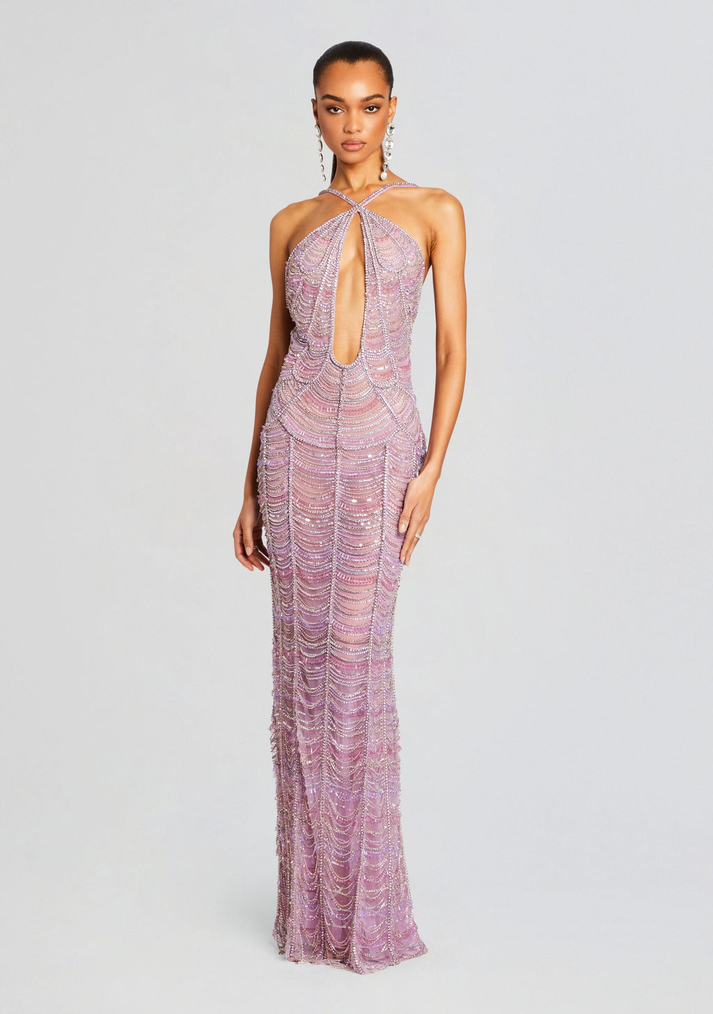 Halona Dress by retrofête in French Violet, product image 1