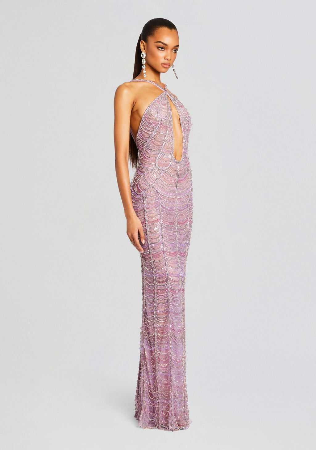 Halona Dress by retrofête in French Violet, product image 3