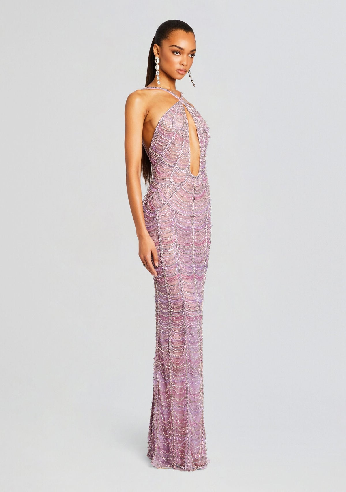 Halona Dress by retrofête in French Violet, product image 3