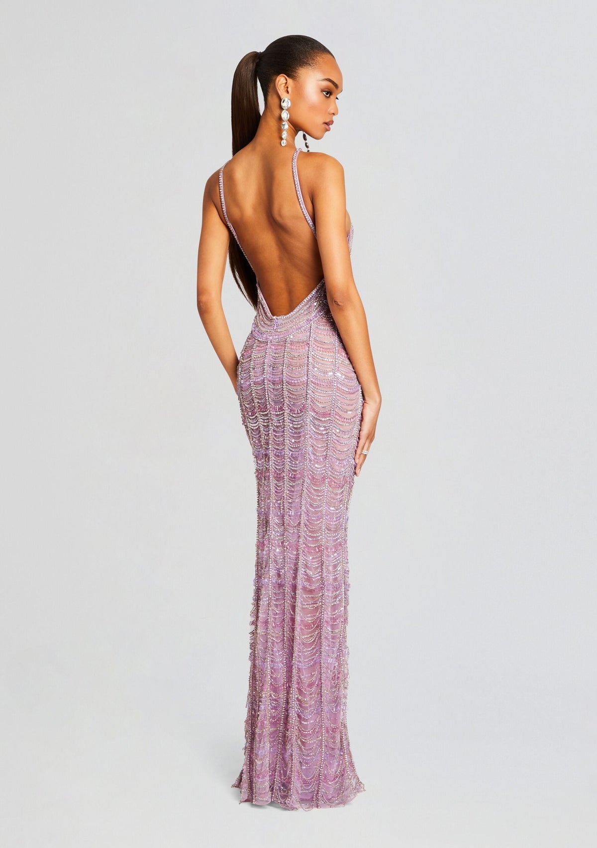 Halona Dress by retrofête in French Violet, product image 4