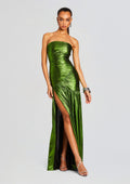 Josie Dress by retrofête in Lime, product image 1