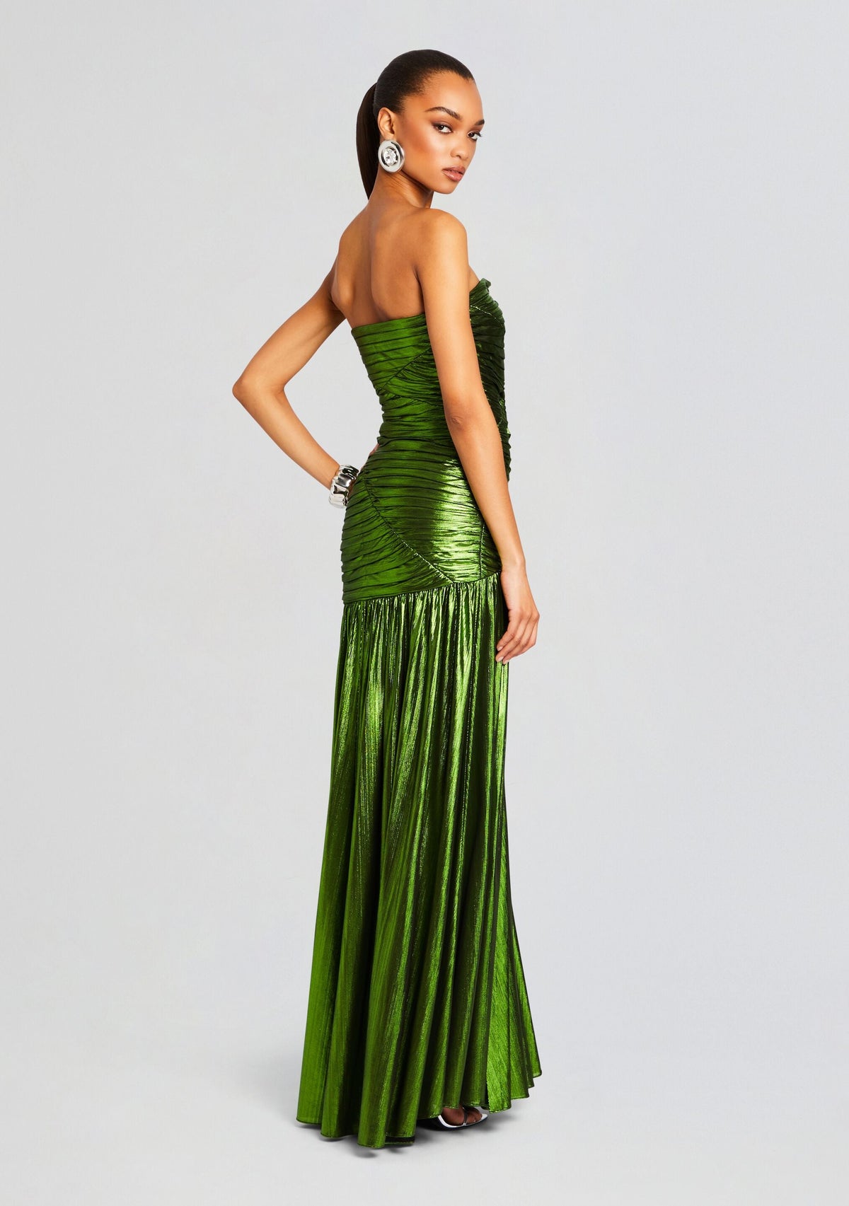 Josie Dress by retrofête in Lime, product image 4
