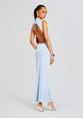 Olive Gown by SEROYA in Powder Blue, product image 1