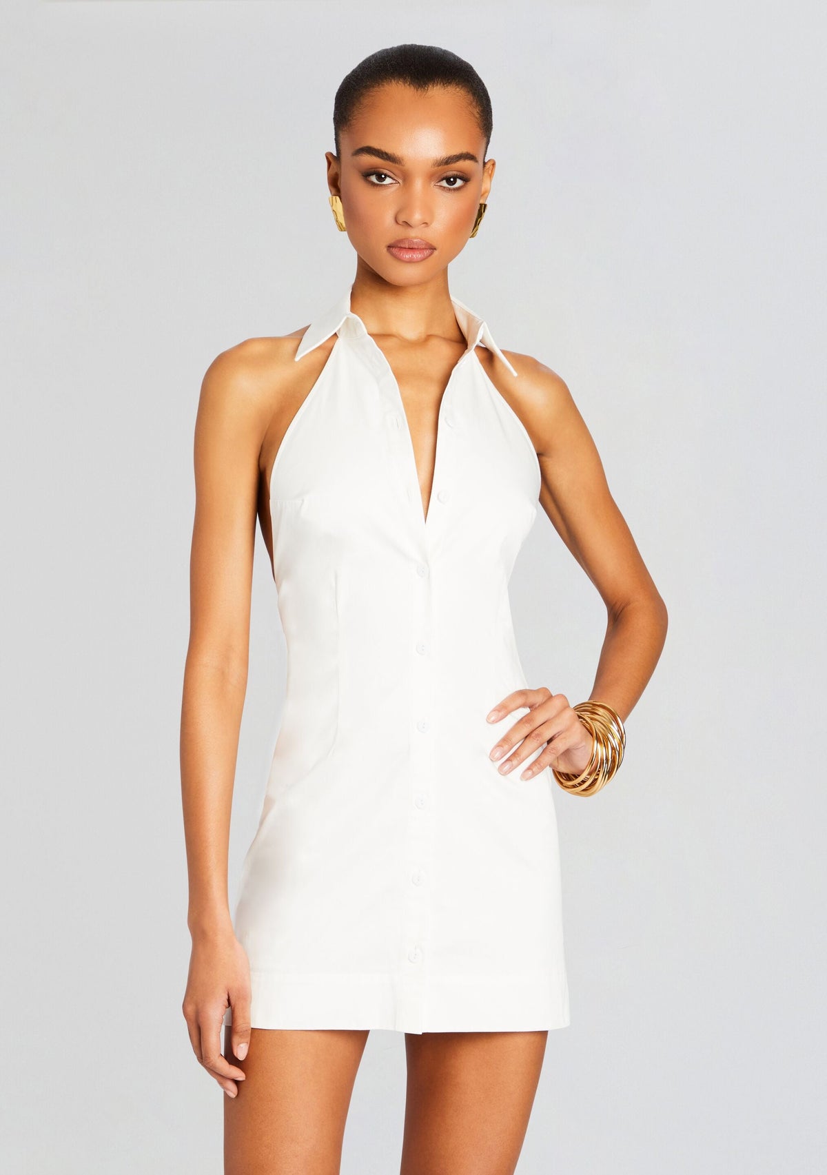 Roseline Dress by SEROYA in White, product image 5