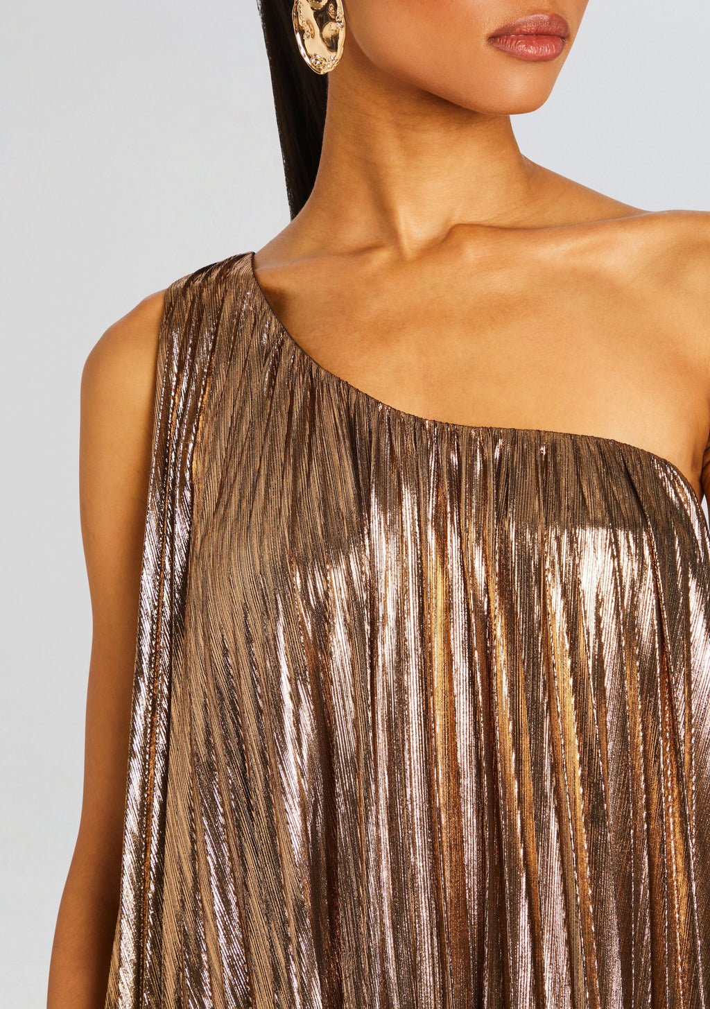 Kensley Dress by retrofête in Metallic Bronze, product image 2