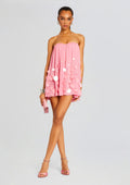 Sherry Embellished Dress by retrofête in Fondant Pink, product image 1