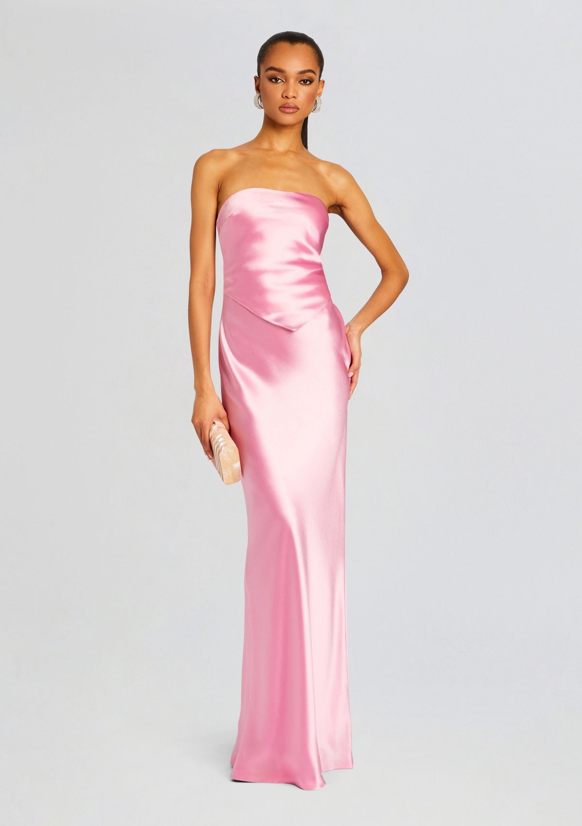 Skye Dress by retrofête in Fondant Pink, product image 1