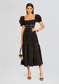 Spiana Long Dress by Charo Ruiz in Black Samoa, product image 1