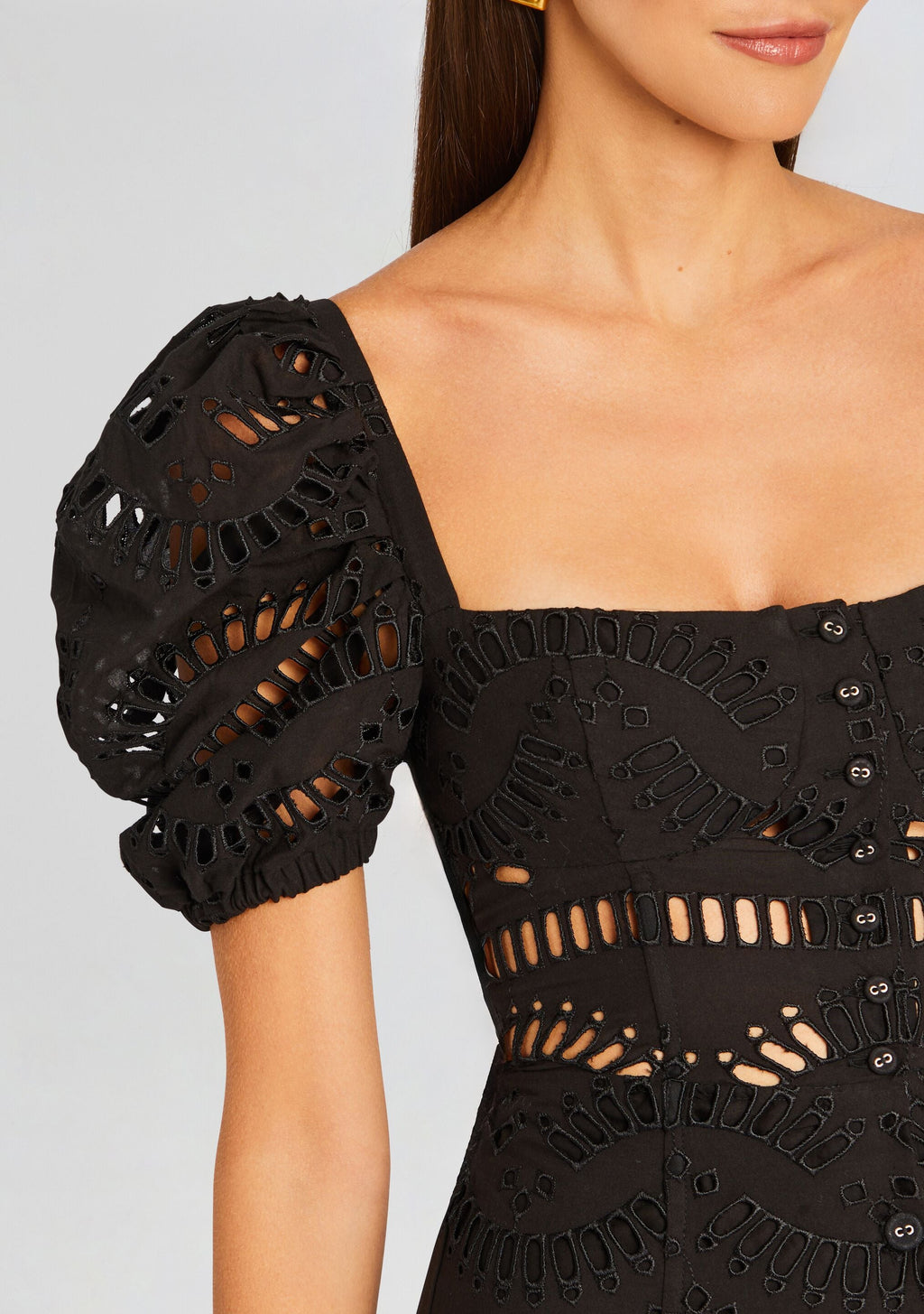 Spiana Long Dress by Charo Ruiz in Black Samoa, product image 2