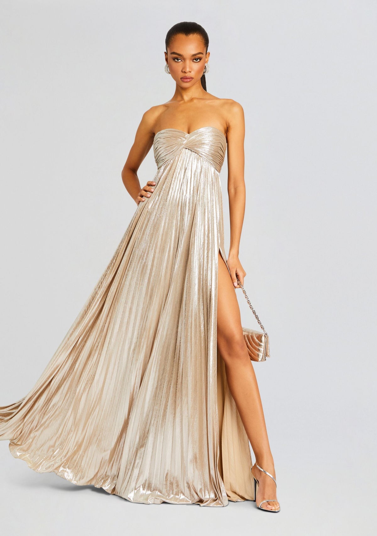 Zoa Dress by retrofête in Champagne, product image 5