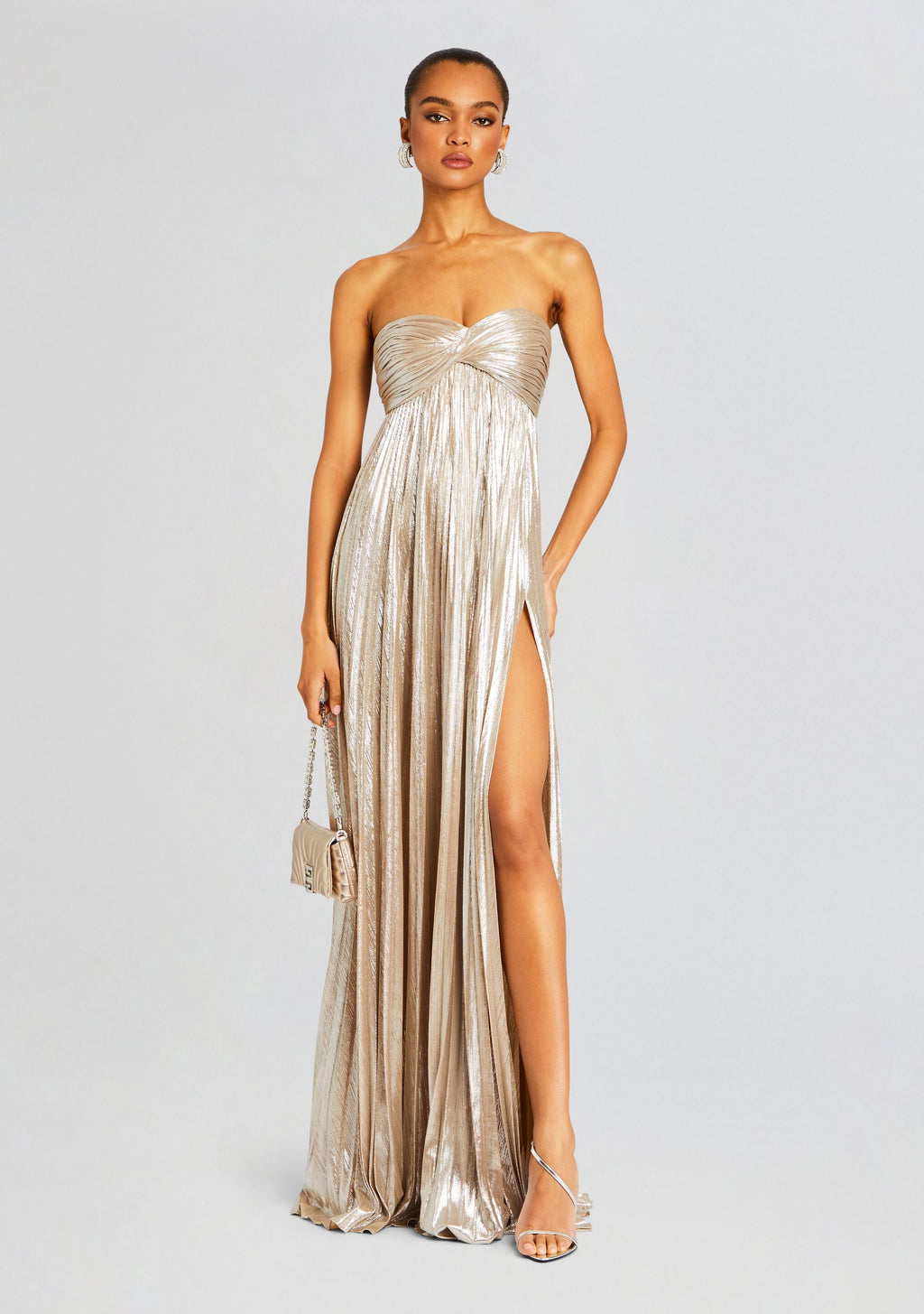 Zoa Dress by retrofête in Champagne, product image 1