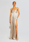 Zoa Dress by retrofête in Champagne, product image 1