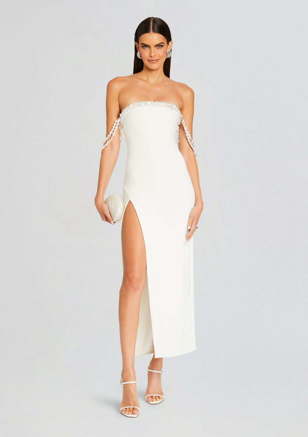 Abilene Dress by retrofête in White, product image 1