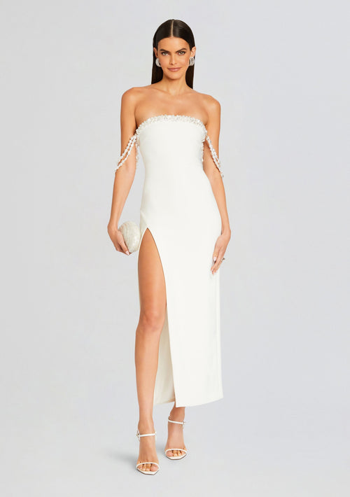 Abilene Dress by retrofête in White, product image 1
