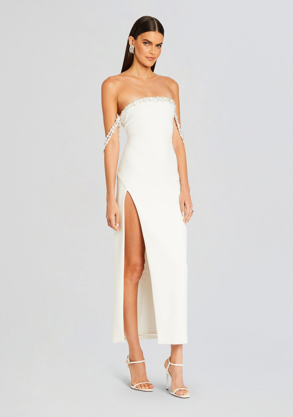 Abilene Dress by retrofête in White, product image 3