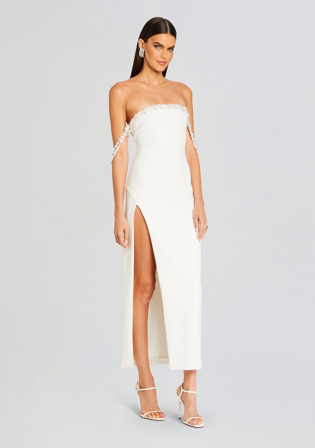 Abilene Dress by retrofête in White, product image 3
