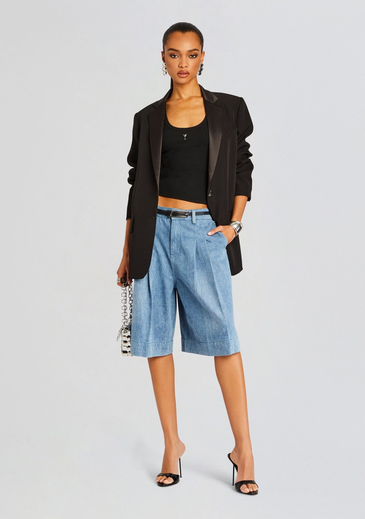 Amani Tank by retrofête in Black, product image 6