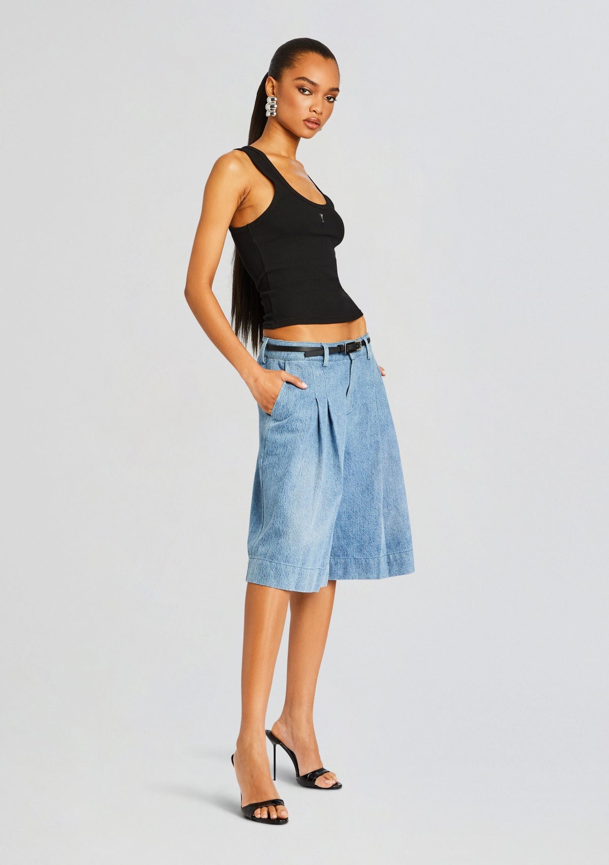 Amani Tank by retrofête in Black, product image 4