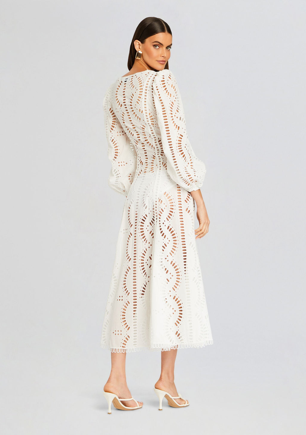 Kelyk Kaftan by Charo Ruiz in White Samoa, product image 4