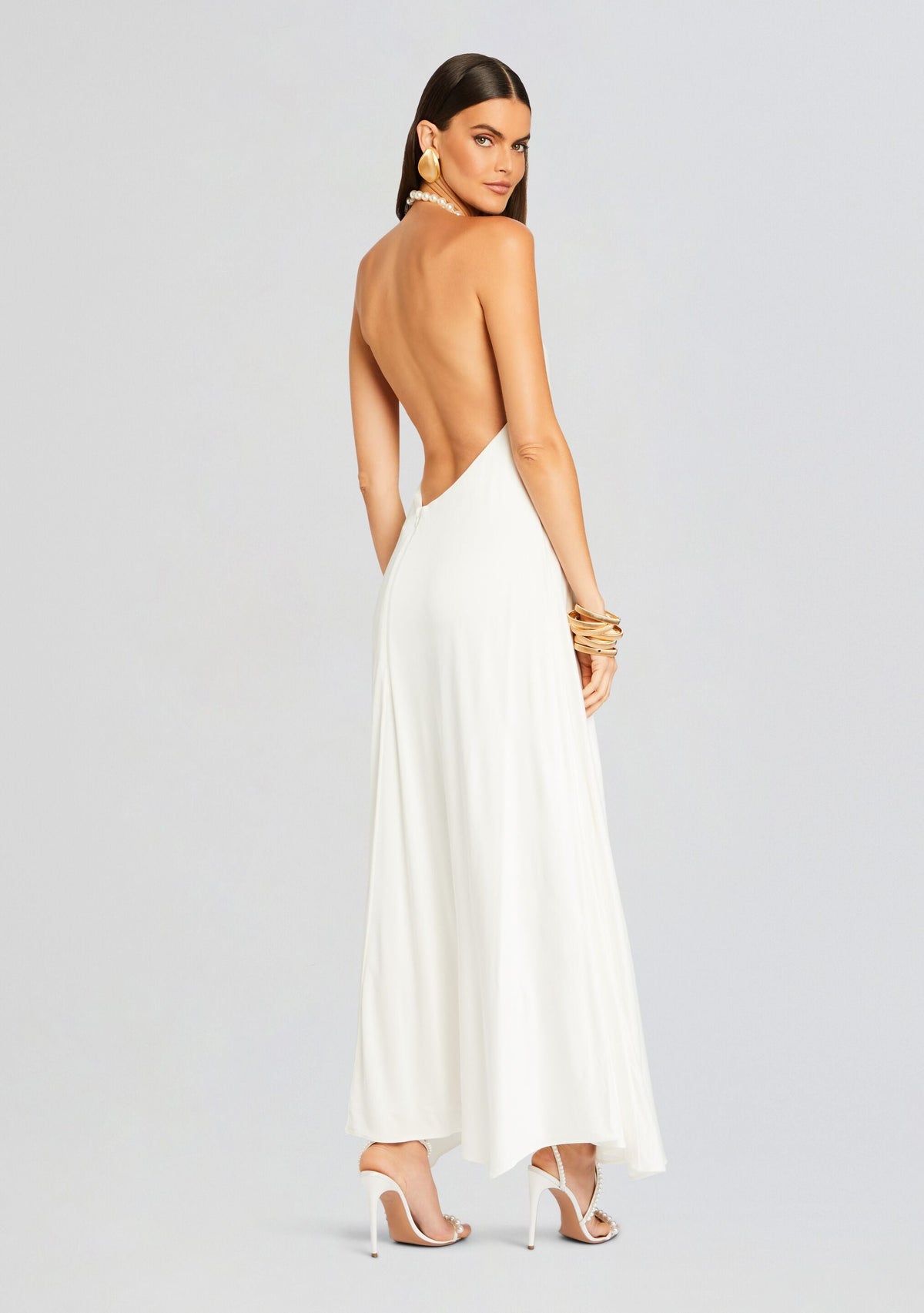 Maryam Dress by retrofête in White, product image 4